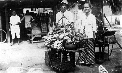 tukang ketupat sayur  jkt foto zaman dulu sejarah indonesia