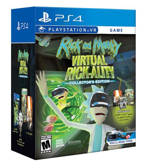 Rick And Morty Coming To Ps4 Vr With A Collectors Edition Playstation