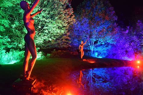 Photos From Night Lights At Griffis Sculpture Park Sitlerhq
