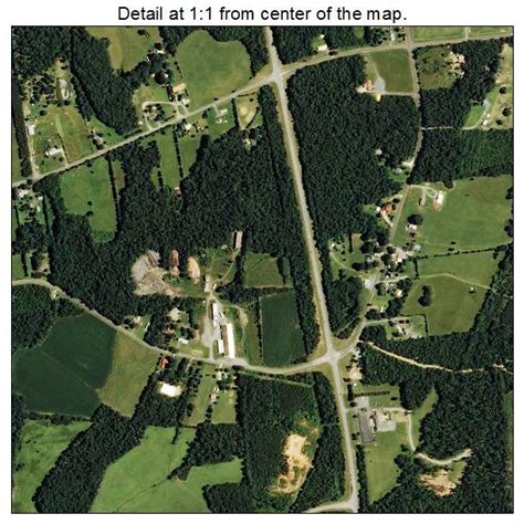 Aerial Photography Map Of Denton Nc North Carolina