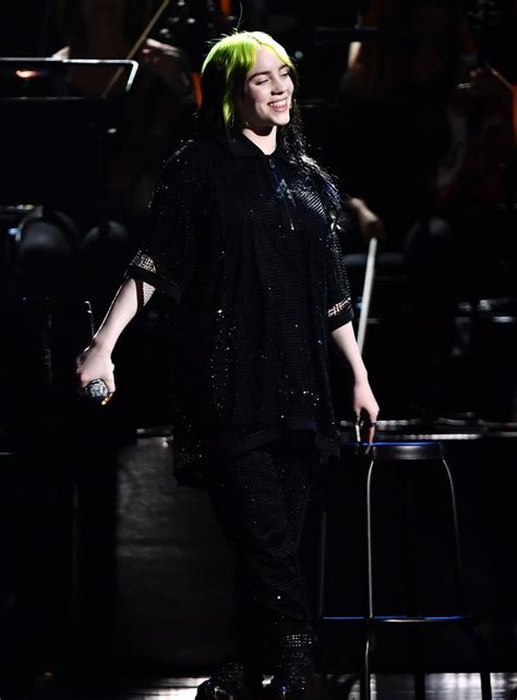 Pictures Of Billie Eilishs Performance At The Brit Awards Billie