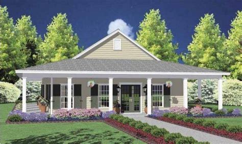 19 Harmonious House Plans With Wrap Around Porch One Story House Plans