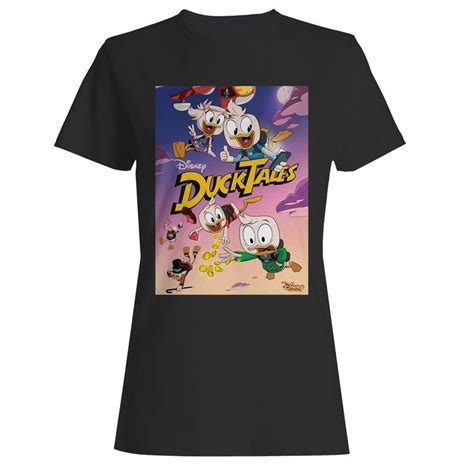 Disney Ducktales Tv Series Womans T Shirt T Shirts For Women T