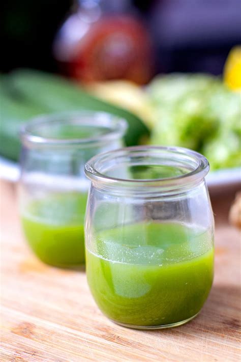 The whole dehydrator full of zucchini shreds fit in a quart jar. Zucchini Juice Tonic With Ginger & Lemon