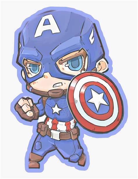 Captain America Png Cartoon