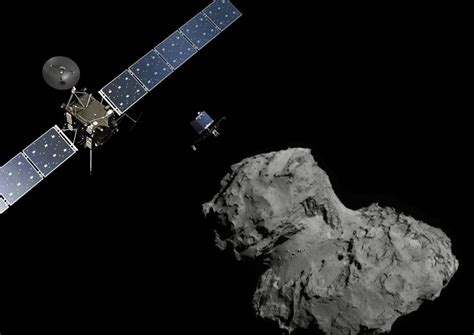 La Sonde Rosetta A Atterri Sur Une Comète Une Première Dans L