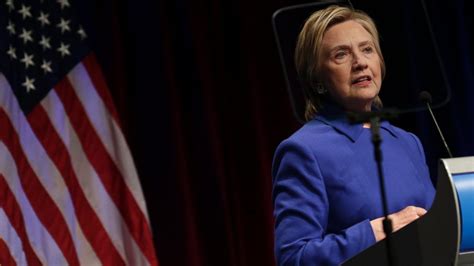 Hillary Clinton Says Never Ever Give Up During 1st Speech Since