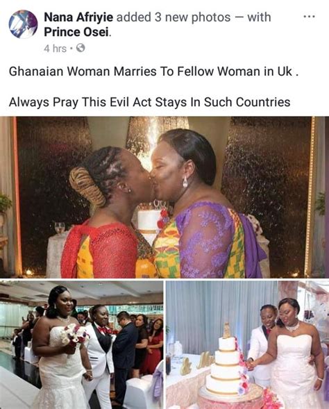 Photos From Wedding Ceremony Between Two Ghanaian Lesbians Gistlover