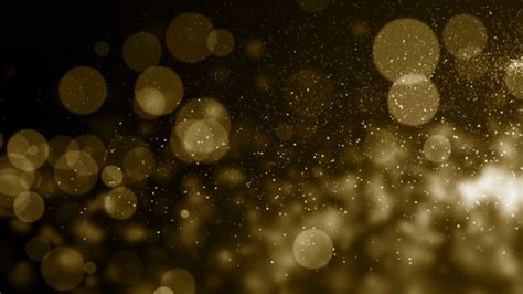 Particles Gold Bokeh Glitter Awards Dust Stock Motion Graphics Sbv