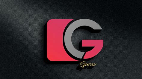 G Logo Design How To Make Logo For Youtube Channel Pixellab
