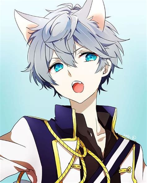 Anime Boy With Cat Ears Anime Cat Boy Wolf Boy Anime Anime