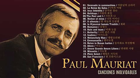 Las mejores canciones de Paul Mauriat 2021 Grandes melodías