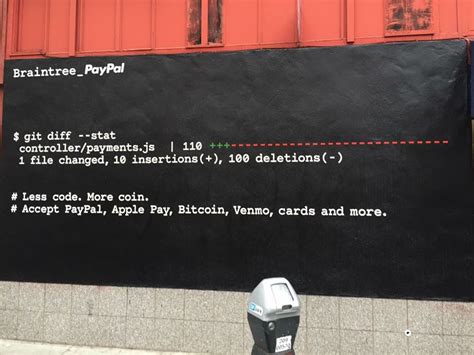Braintree Paypal Payments Wall 10th St And Mission Braintree