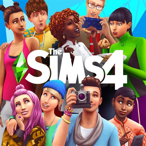 Playing Sims 4 Gambaran