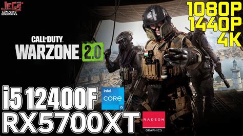 Call Of Duty Warzone 20 I5 12400f Rx 5700 Xt 1080p 1440p 4k