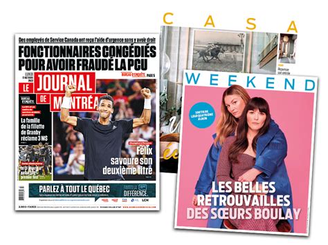Abonnement Le Journal De Montréal