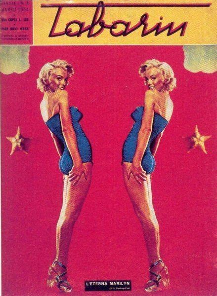 Marilyn Monroe On The Cover Of Tabarin Magazine Italy Front