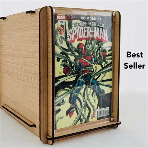 Comic Book Storage And Display Box Display And Safely Store Etsy