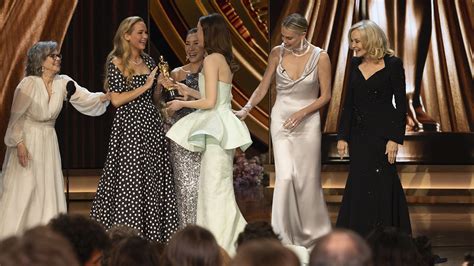 Why Michelle Yeoh Gave Emma Stones Oscar To Jennifer Lawrence Nbc Boston