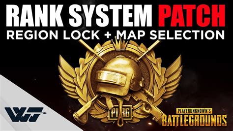 Patch Guide Ranking System Region Lock Map Selection And More Pubg