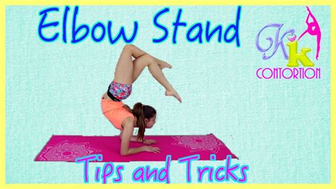 How To Do A Contortion Handstandhow To Do An Elbow Handstand Youtube