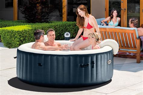 Intex Pure Spa 6 Person Inflatable Portable Heated Bubble Hot Tub Model 28409e Ebay