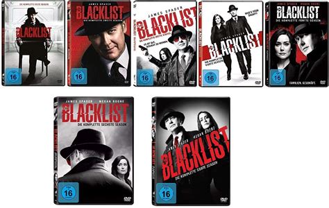 The Blacklist Staffel 1 7 1234567 Im Set Deutsche Originalware 40 Dvds Amazonde