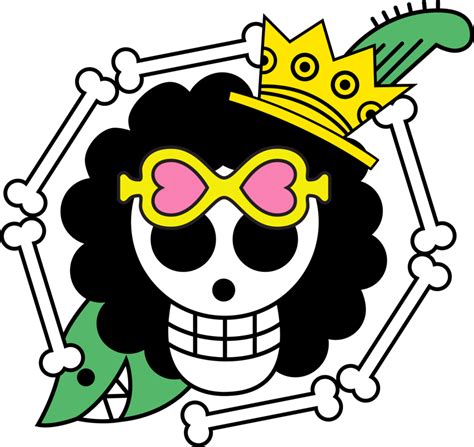 Download One Piece Brook Logo Ideas One Piece Brook Jolly Roger Hd