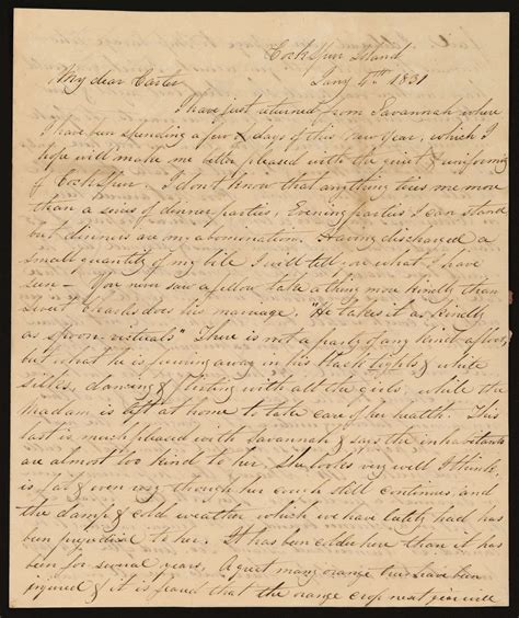 Letter From Robert E Lee To Charles Carter Lee P1 Encyclopedia