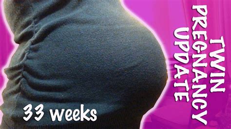 33 Week Twin Pregnancy Update My Experience With Singleton Vs Twin