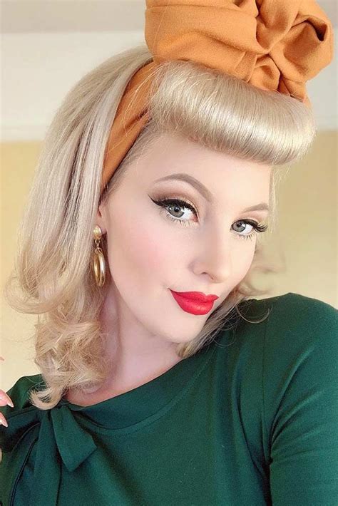 Fascinating Victory Rolls Hairstyles The Modern Take At The Vintage Trend Hair Styles