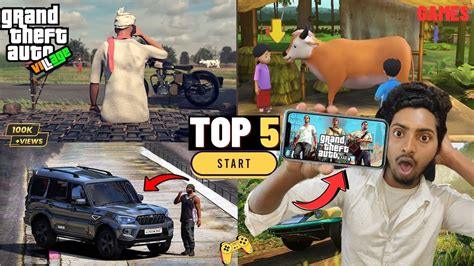 Top 5 Indian Games For Android New Games Like Gta 5 For Android