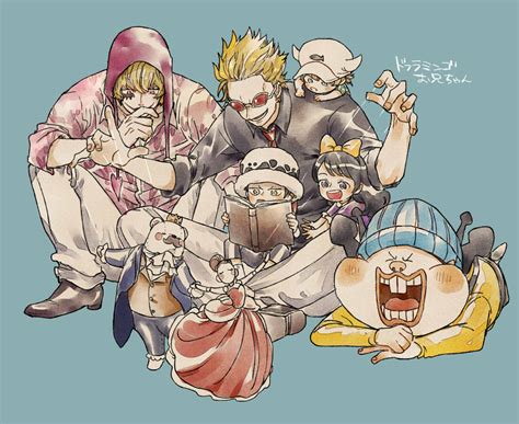 Trafalgar Law Donquixote Doflamingo Donquixote Rocinante Baby Dellinger And More One