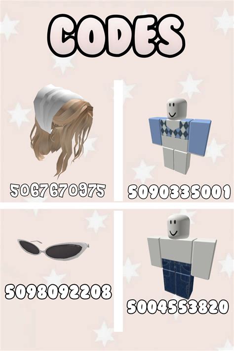 Aesthetic Roblox Outfit Codes Ideas