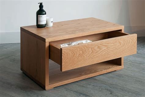 Terrific Bedside Table 30cm Wide One And Only Modern