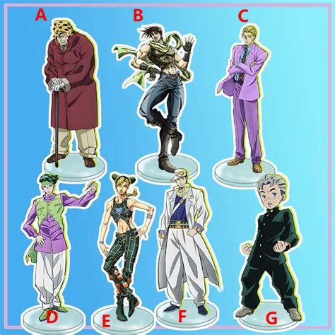 Anime Stand Jojos Bizarre Adventure Kuujou Jolyne Hirose Koichi