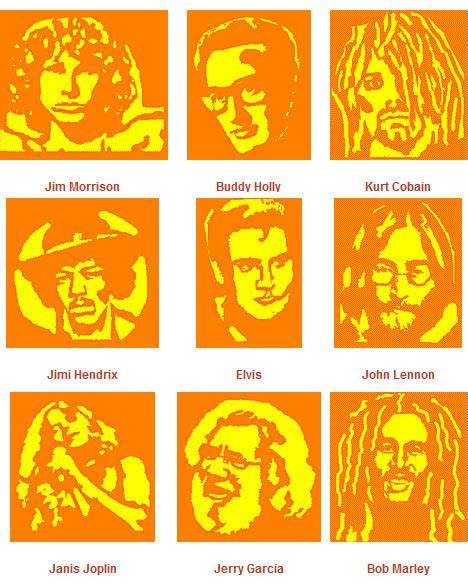 100 Free Musicrock Star Pumpkin Carving Stencils Pumpkin Carvings