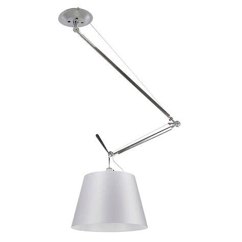 Illumina il tuo bagno con le lampade da soffitto, luci da incasso e illuminazione led da soffitto e da parete. Lampada da soffitto decentrata Tolomeo 32 raso - Artemide