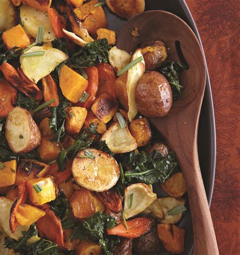 Roasted Autumn Vegetables Recipe From Eats Cookbook The Old Farmers