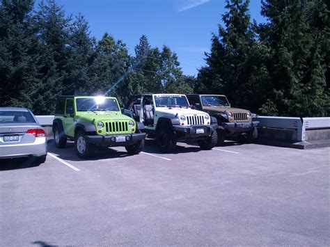 Jeep Parking At Work Mines On The Right Weve Been Parking Like