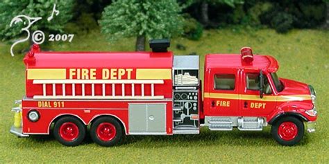 Die Cast Fire Dept Fire Truck By Boley Ho Scale 187 By Boley Ebay