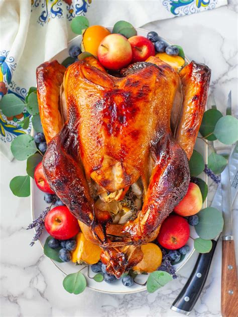 The Best Maple Glazed Turkey Video Tatyanas Everyday Food