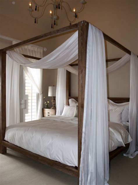 30 Canopy Bed Curtain Ideas