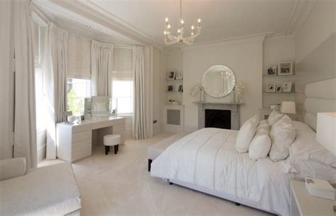 This small bedroom idea will add heaps of character. 10 Of The Most Stunning White Bedroom Designs - Housely