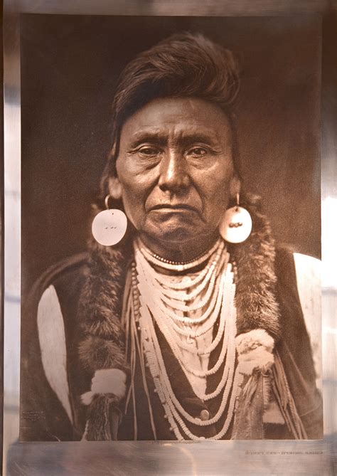 chief joseph nez perce 1903 original copper photogravure printing plate from edward s curt