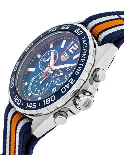 Tag Heuer Formula 1 Chronograph Blue Watch Free Shipping