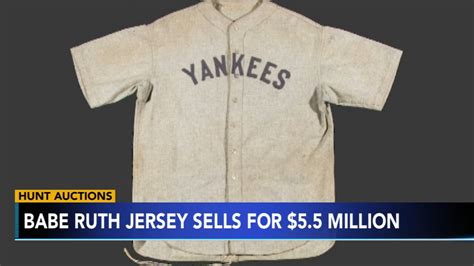 Babe Ruth Yankees Jersey Becomes Most Expensive Piece Of Sports