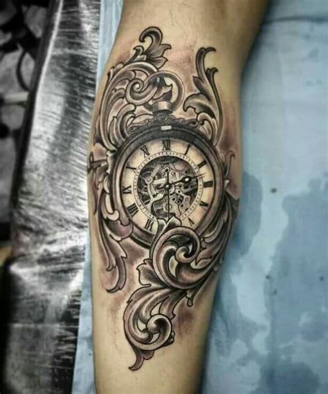 Clock Tattoos For Men Ideas And Designs For Guys