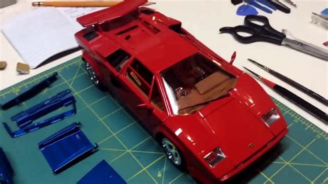 Lamborghini Countach Model Build Youtube