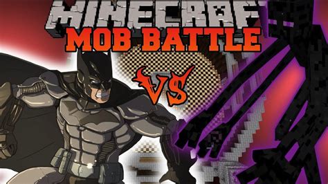 Mutant Enderman Vs Batman Minecraft Mod Battles Mob Battle